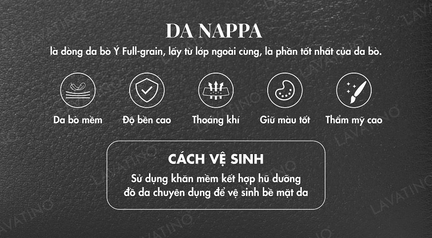 Sản phẩm được thực hiện bằng những đường may cực kỳ chắc chắn và tỉ mỉ