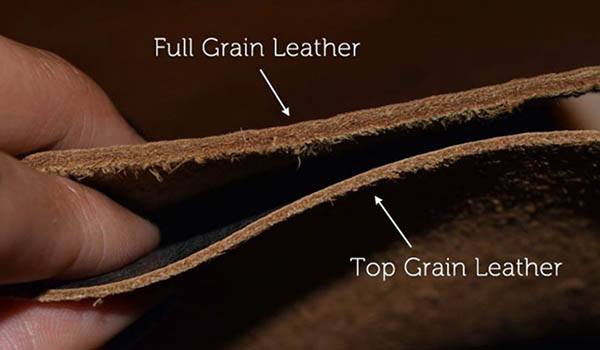 Da Top - grain là bề mặt da trên cùng có giá trị và độ bền đẹp cao nhất
