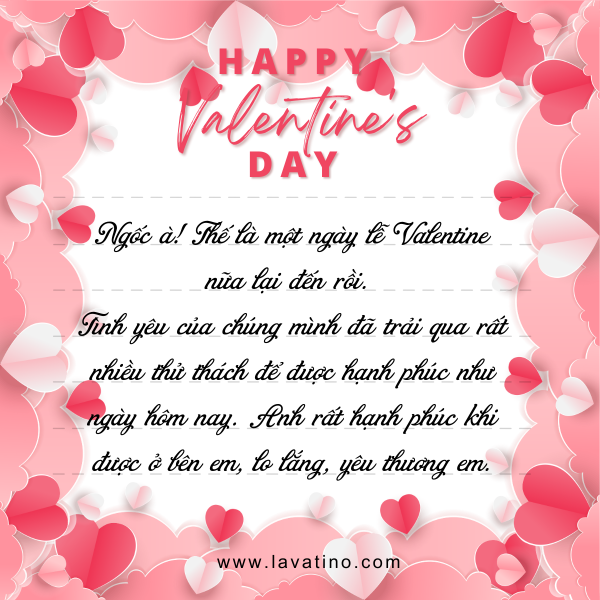 10 Lời Chúc & Mẫu Thiệp Valentine Ý Nghĩa