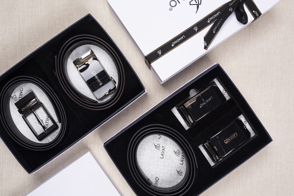 Set thắt lưng đôi cho nam 